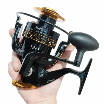 

Fishing Reel Spinning Reel Metal Main Body 13 Ball Bearings Fishing wheel Carretilhas Pescaria Distant Wheel