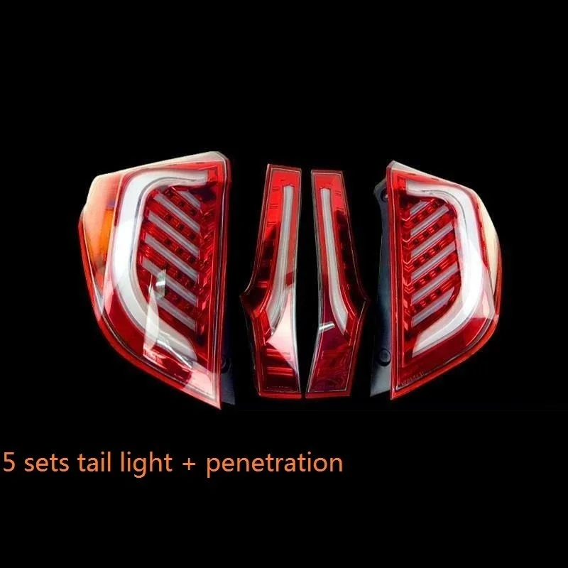 Number 14 Наружная лампа Luces Para Авто автомобильная сборка DRL светодиодные дневные ходовые Автомобильные фары задние фары для Honda Fit - Цвет: Number 14