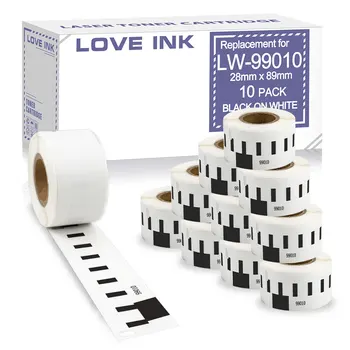 Absonic 10 ããŒã«äº€ædymo 99010 ã©ãã«æç±çŽ 28*89 ããªã¡ãŒãã« 130 å/ããŒã«labelwriter 400 450 450 ã¿ãŒãããªã³ã¿slp 440