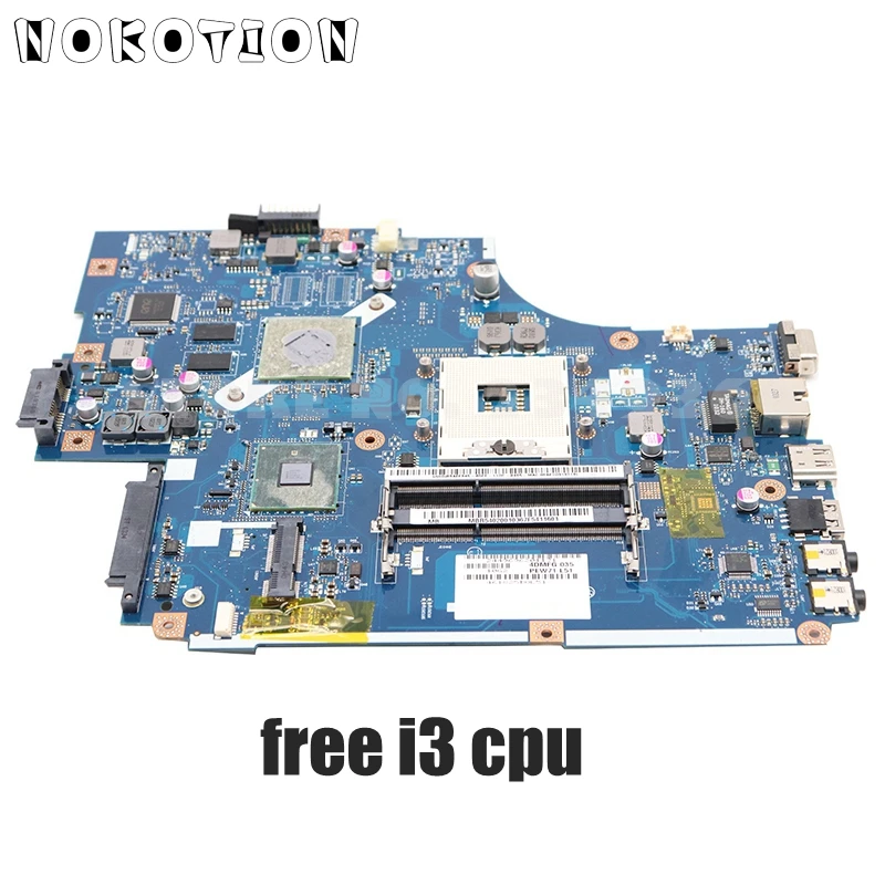 Материнская плата NOKOTION MBWJR02001 MB.WJR02.001 для ноутбука Acer aspire 5741 5741G материнская New 70 LA