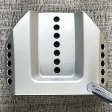 4 номера боковое отверстие серебряные клюшки Клюшки для гольфа стальной вал с крышкой стержня