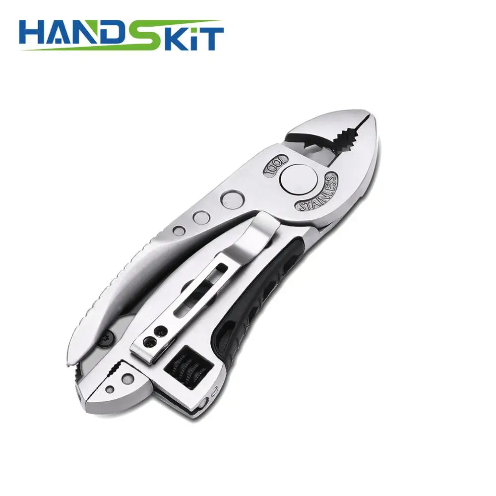 

Multitool Pliers Pocket Knife Screwdriver Set Kit Adjustable Wrench Jaw Spanner Repair Survival Hand Multi Tools Mini