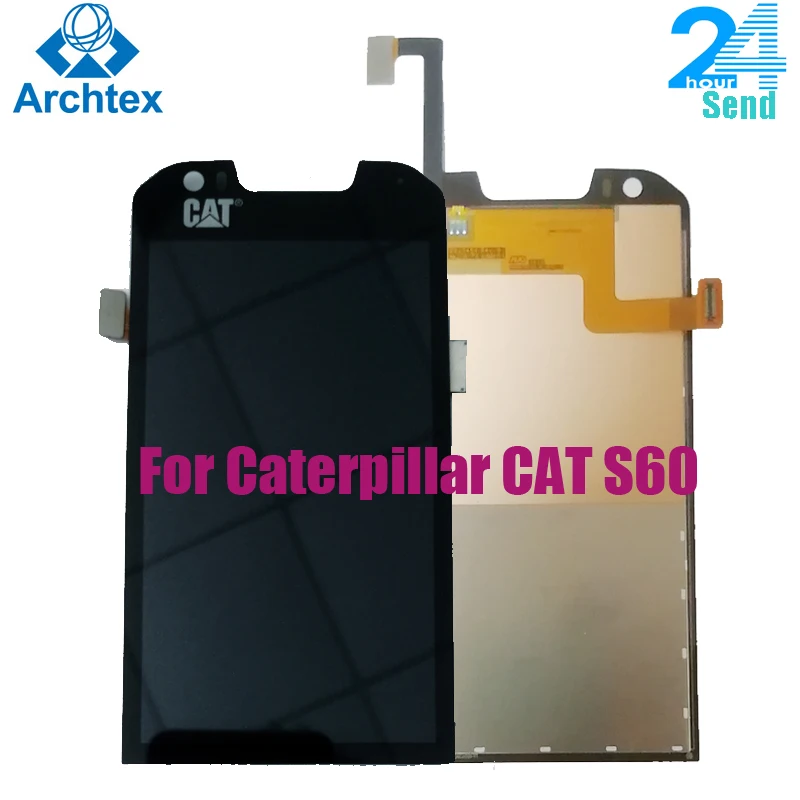 Для Caterpillar CAT S60 оригинальный ЖК дисплей Дисплей и кодирующий преобразователь