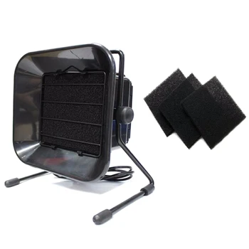 

220V 16W Portable Solder Smoke Absorber ESD Fume Extractor for Soldering Iron Work Soldering Smoking Fan with Filter Sponge EU P