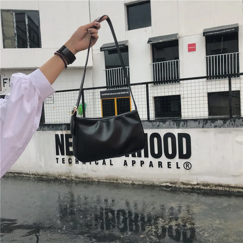 

Bag Women's 2020 New Style Baguette Bag Retro WOMEN'S Bag Non-mainstream Armpit Bag Versatile Crossbody Bag