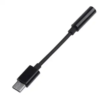 

3.5mm AUX type-c headphone adapter for Huawei mate 20 P30 pro Xiao mi 8 9 SE Type C to 3.5 Audio cable jack for headphones