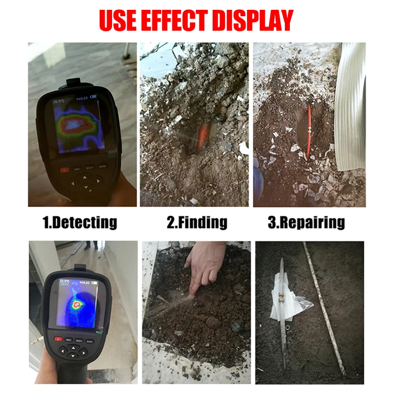 A BF RX 500 Инфракрасный Тепловизор портативная тепловизионная камера промышленный