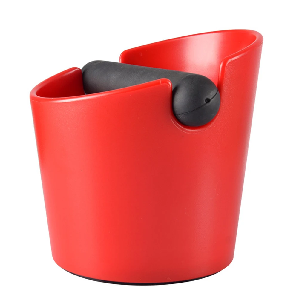 Кофейная коробка для сброса отходов хранилище ведер легко чистить мини-аксессуары кухонный Прочный Контейнер домашний портативный Прочный Компактный нескользящий - Цвет: Красный