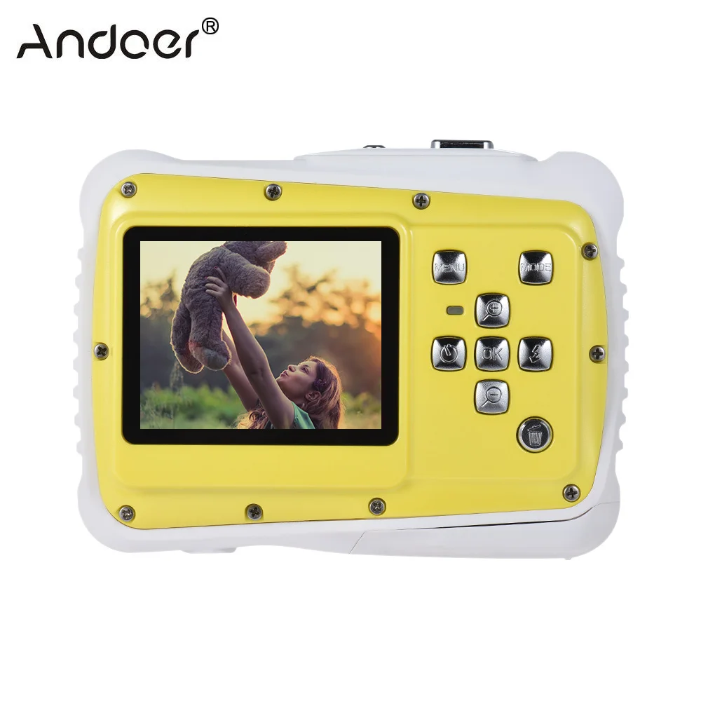 

2.0" LCD 720P HD Mini Digital Camera 5MP Waterproof Portable Camcorder w/ Built-in Microphone Best Gifts for Kids Boys Girls