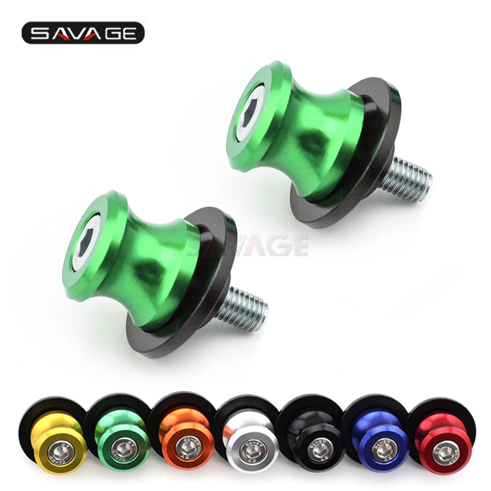 Катушки слайдеры Swingarm для KAWASAKI Z650 Z800 Z900 Z1000 Z1000SX ZX6R ZX10R NINJA 650 аксессуары мотоциклов