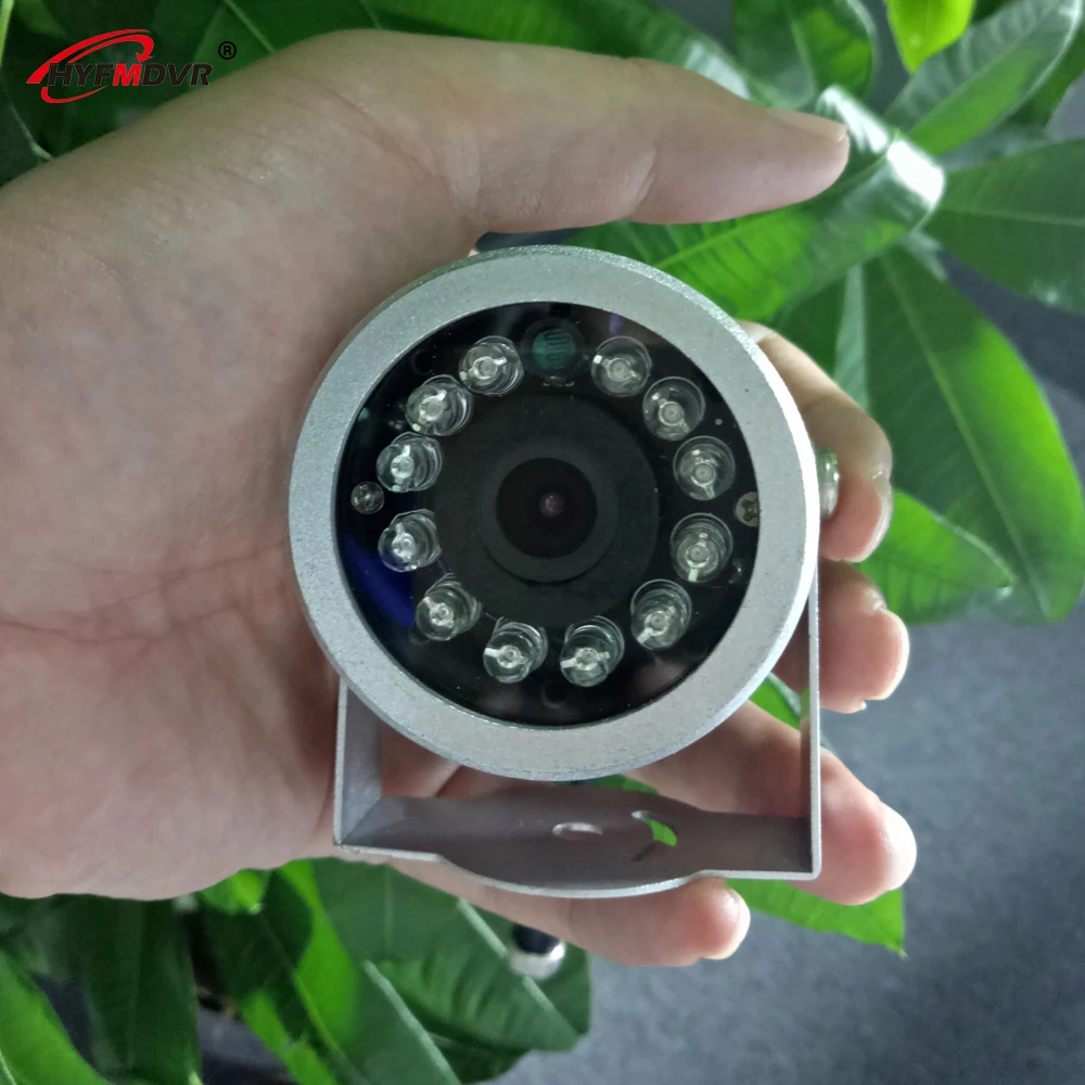 HYFMDVR камера заднего вида автомобиля HD ночного видения 12 Вольт 24 в большой грузовик комбайн Инфракрасное изображение