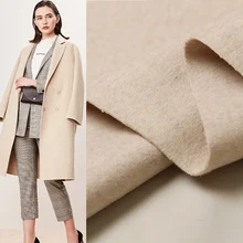 Перламутровый шелк, вес 900 г/м, смешанные цвета, двусторонняя верхняя одежда, шерстяные материалы, зимнее женское пальто, швейная ткань