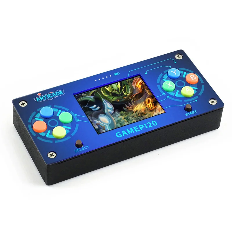 Мини портативная игровая консоль Raspberry Pi Zero W Wh Game Retropie Wave Gamepi20 Игровая приставка