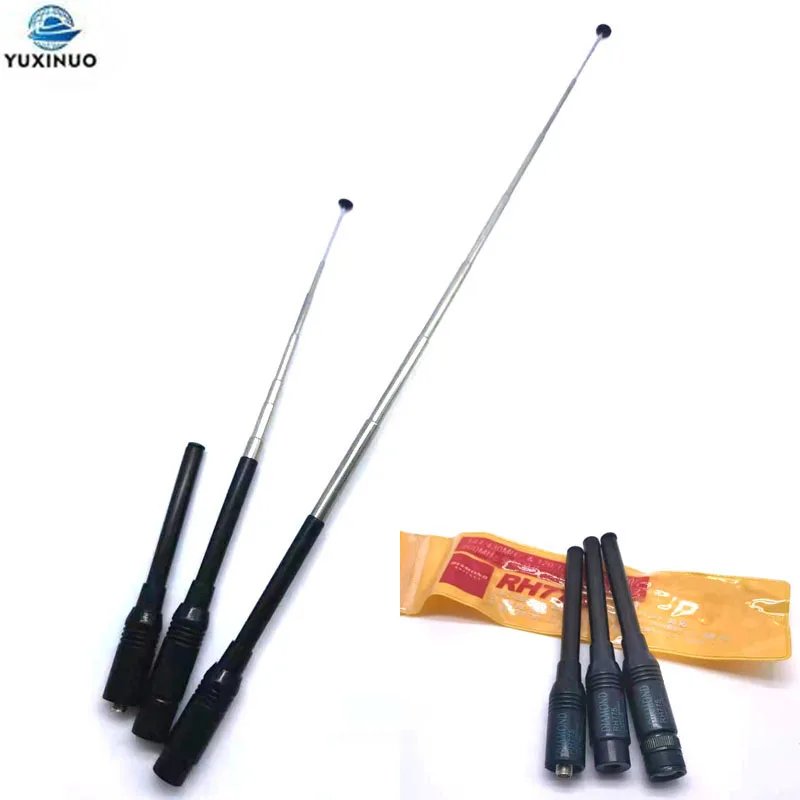 

RH775 SMA Male/SMA Female/BNC Wide Band Telescopic Antenna RH-775 for ICOM IC-V8 V80 Yeasu VX-3R 5R BAOFENG UV-5R UV5R Radio