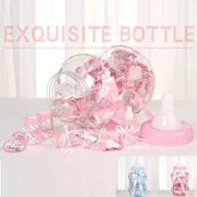 Горячая бутылка для конфет бак для хранения упаковка пластиковая Европейская прозрачная Конфета коробка на заказ XJS789