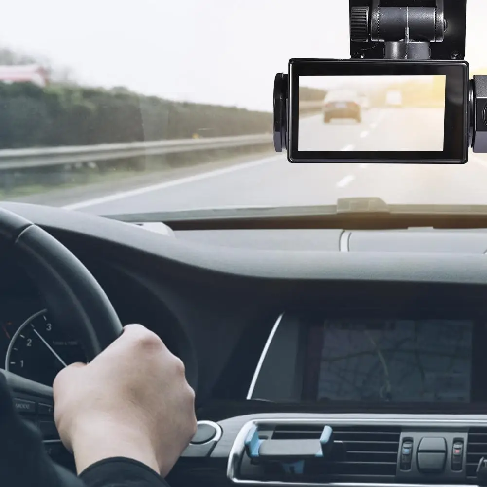 

Car Driving Recorder 1080P Dashboard Camera With 2.7 Inch HD Screen For Loop Recording And Motion Detection