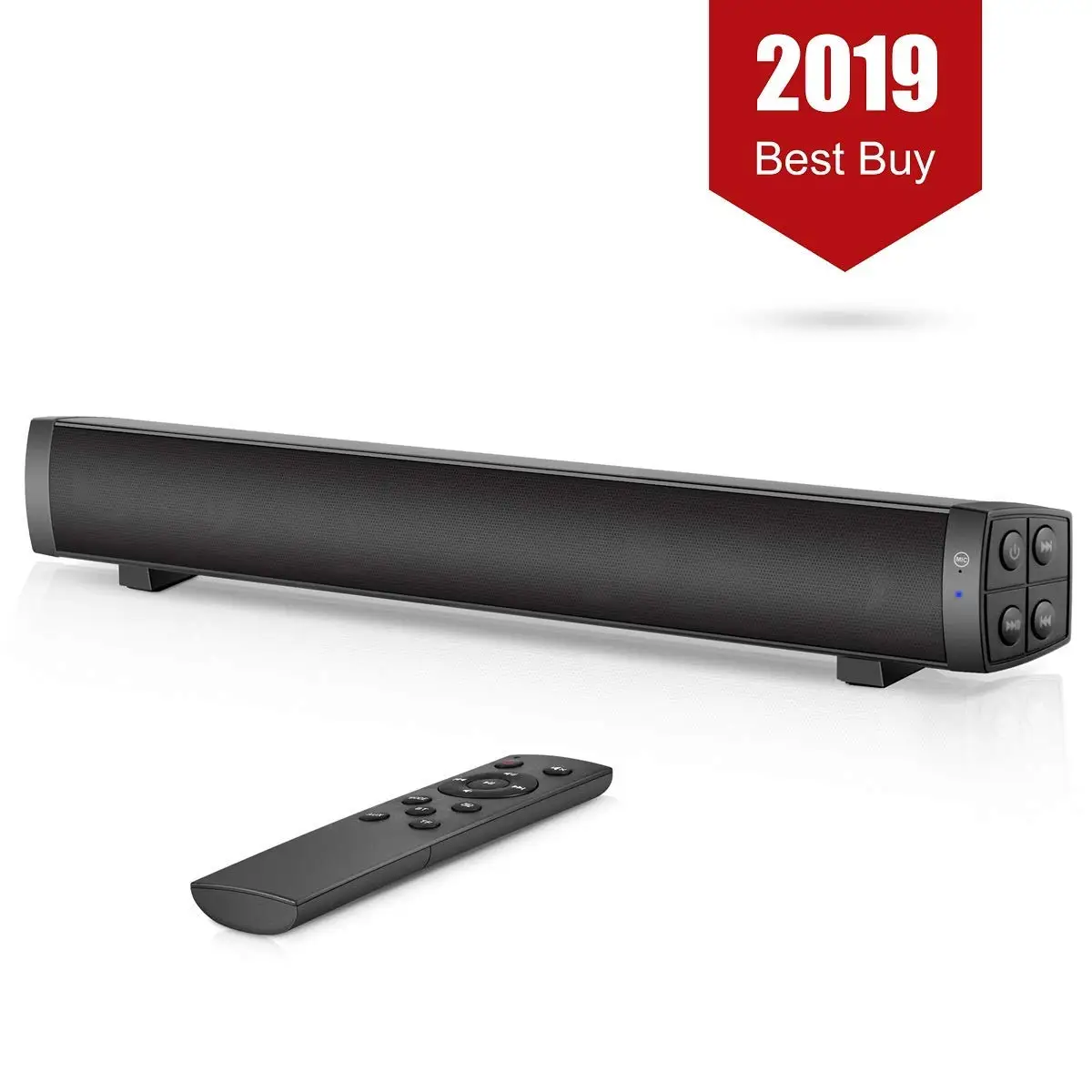 

L1040C Sound Bar for PC Soundbar 2.0 Channel Wired & Wireless Rechargeable Bluetooth TV Speakers 3D Stereo Built-in Microphone