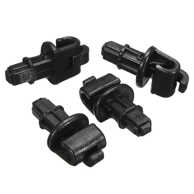

4X Black Sliding Door Sun Shade Hook Clips Kit For Odyssey 05-10