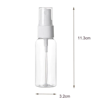

New 50Ml Empty Spray Bottle, Disinfection Spray Bottle,Can Be Filled with Perfume,Disinfectant,Etc.Suitable for Travel,Cleaning,