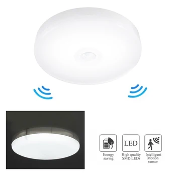 

12W/18W LED PIR Sensor Infrared Ceiling Light Flush Mounted Decor Home Lamp Human Body Motion Induction + Light Control Lights