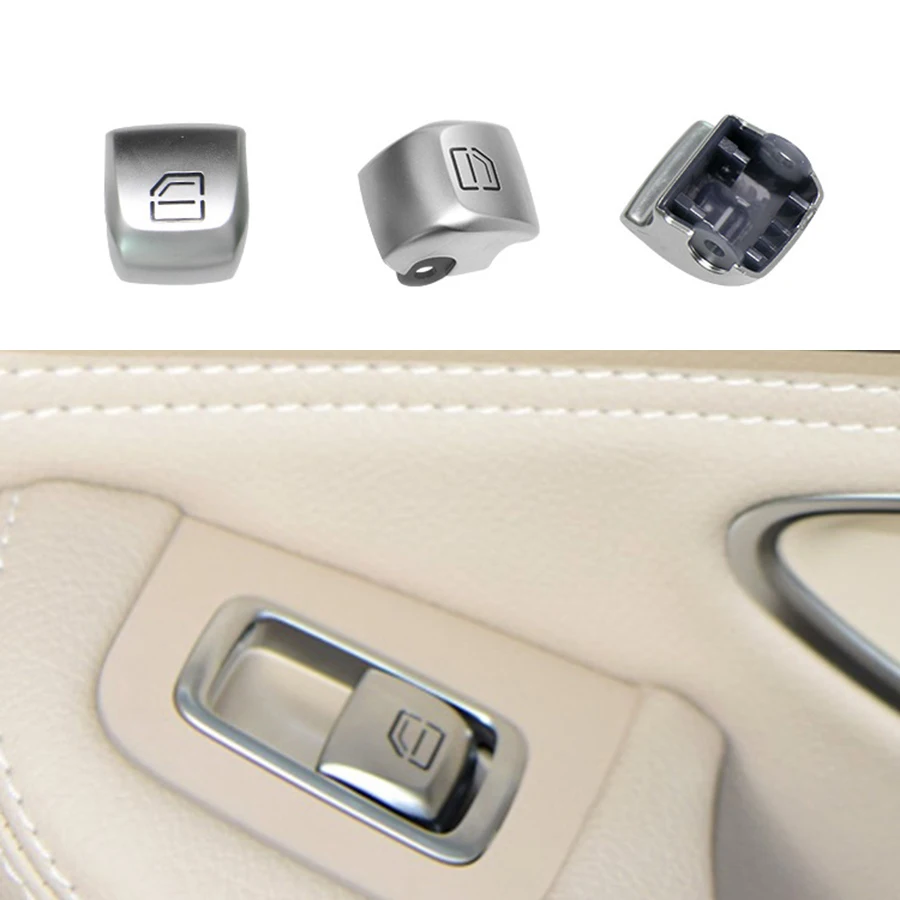 메르세데스 A B ML GL R 클래스 전동 윈도우 스위치 마스터 W251 W169 W245 X164 W164 2518200510 A2518200510 9 자동차 왼쪽 오른쪽 앞 창문 스위치 수리 버튼 커버, 메르세데스 벤츠 C E 클래스 W205 C200 W253 GLC260 2229052203