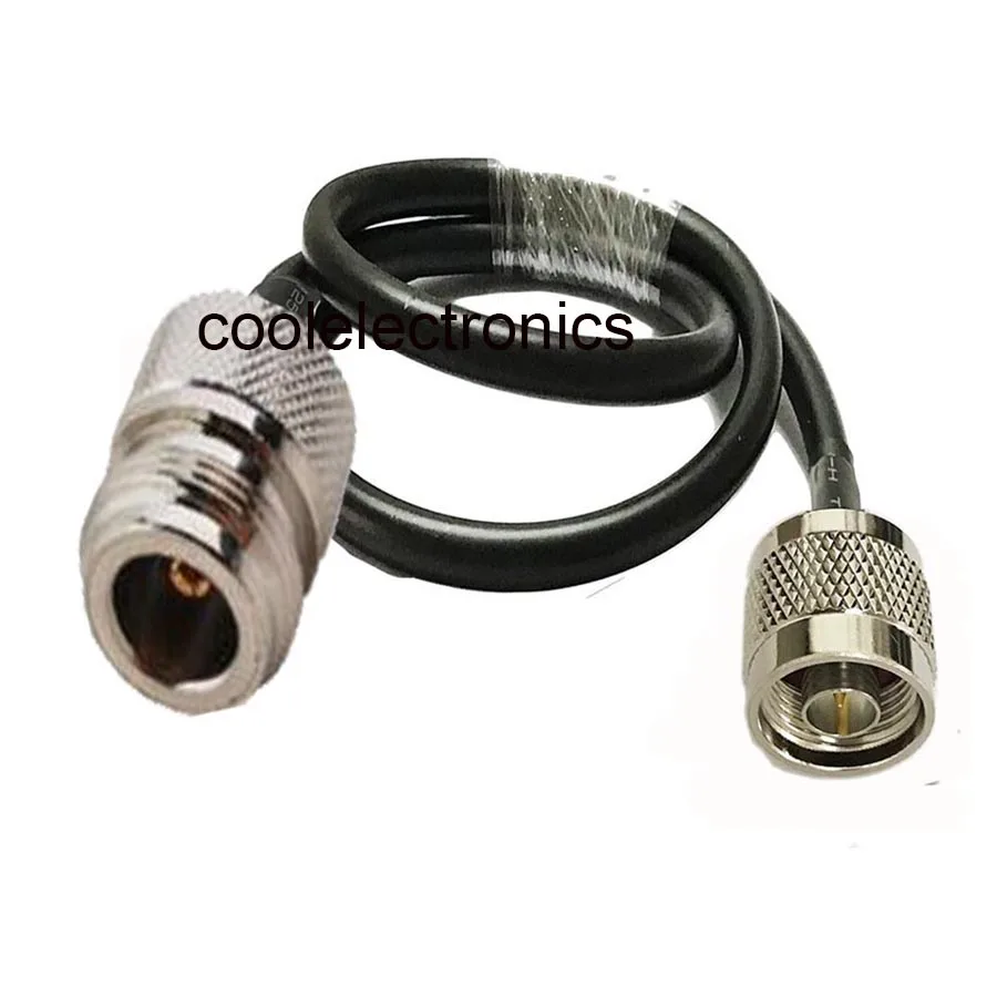 35 ft LMR400 Scanner Antenna Coax Cable N male to BNC 