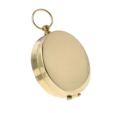 Чистый медный Раскладушка Компас со светящимися карманными часами компас портативный открытый многофункциональный металлический измерительный инструмент линейка A6HC