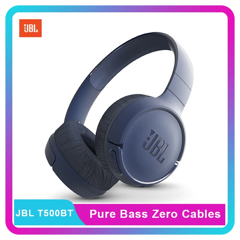 Беспроводные игровые спортивные наушники JBL TUNE 500BT jbl t500bt Bluetooth с микрофоном