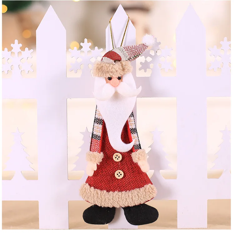 Шерсть милый ангел плюшевая кукла для девочек Рождественская елка подвесное украшение детская Рождественская игрушка подарок домашняя комната украшения Рождественские Подвески для вечеринок