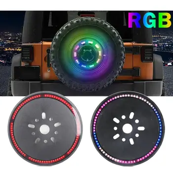 

Spare Tire Light Car Spare Tire Brake Light Led Tail Light Reversing Warning Light Colorful RGB Light Replacement Parts