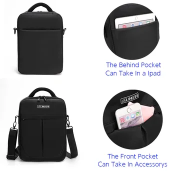 

Nintend Switch Shoulder Bag Multifunction Crossbody Storage Portable Waterproof Storage Backpack Console Case With a Small Case