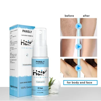 

Hot Hair Inhibitor Mild Non-Irritating Hair Removal Spray Hair Growth Inhibitor For Legs Hands Private Part Hair Removal