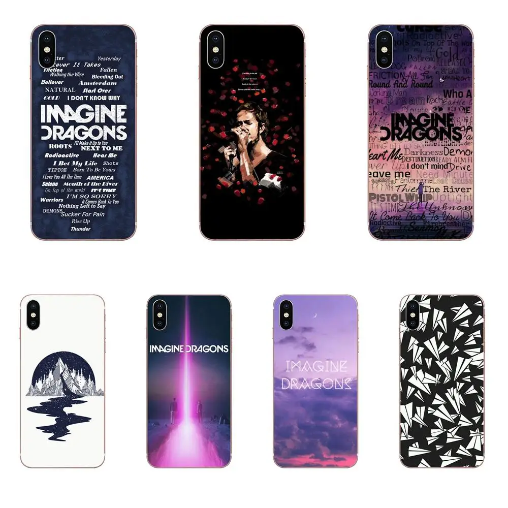 Ночная музыка нарисованные драконы Diy Окрашенные красивые для Apple iPhone 4 4s 5 5C 5S SE 6 6S