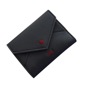 

Fashion Short Design Wallet Women Simple Women Lady Letters Wallets Purse For Coin Money Cards Holder Billetera Mujer