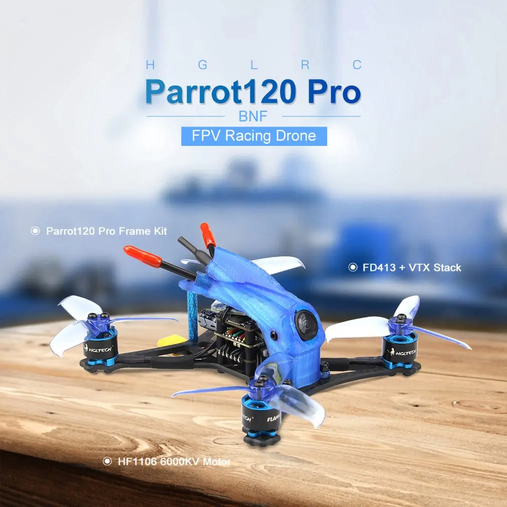 Pro PNP 2 5 дюймов зубочистка FPV гоночный Дрон с 6000KV бесщеточный двигатель FD13A 4 в 1 ESC