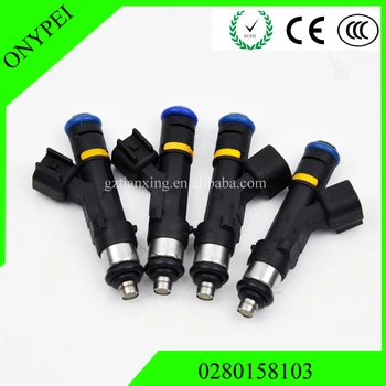 

(4 pcs) 0280158103 L3G5-13-250 Fuel Injectors For Mazda 3 5 6 MX-5 Atenza 1.8 2.0 2.3 L3G513250