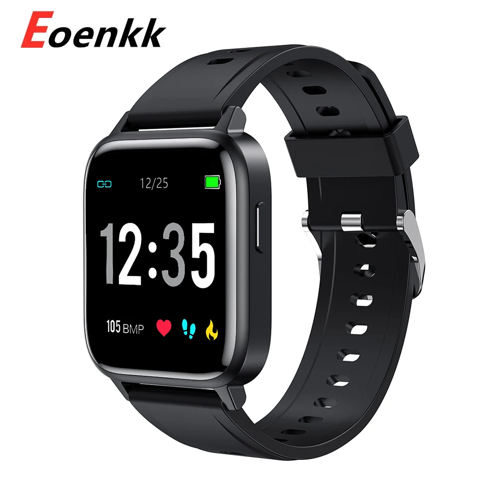 Eoenkk Sports Smart Watch Women GT01 Body Temperature Detection Real