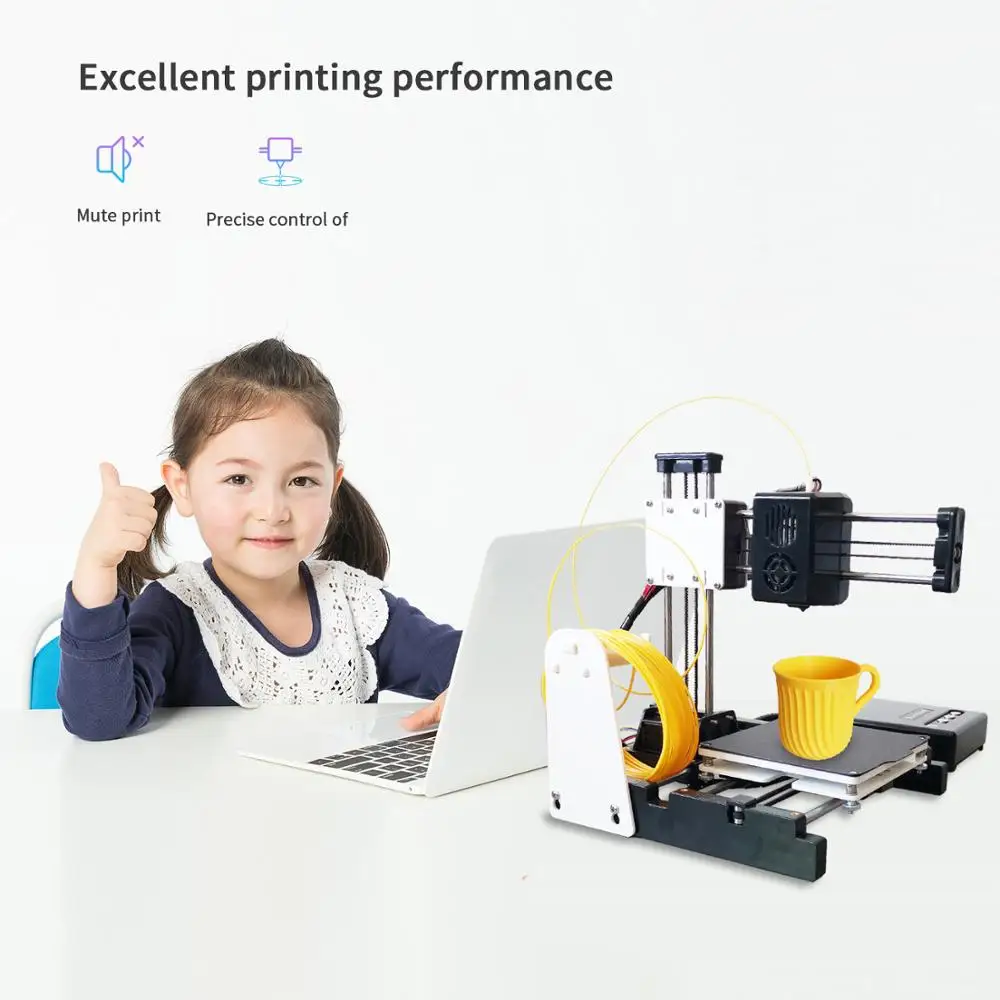 Easythreed X1 Мини Детский 3D принтер детский подарок для студентов DIY принтеры мини