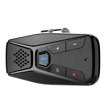 

Auto Bluetooth 5.0 EDR Handsfree Car Kit Sun Visor Car Audio Receiver For Phone Hands Free Wireless Speakerphone