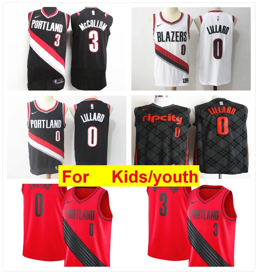 Портландский Дамский Лиллард CJ McCollum баскетбольные майки