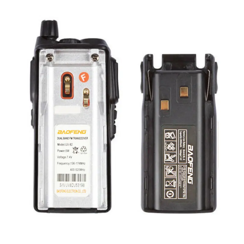 Рация BaoFeng UV-82 Двухдиапазонная 136-174/400-520 MHz FM Ham двухстороннее радио, приемопередатчик, рация