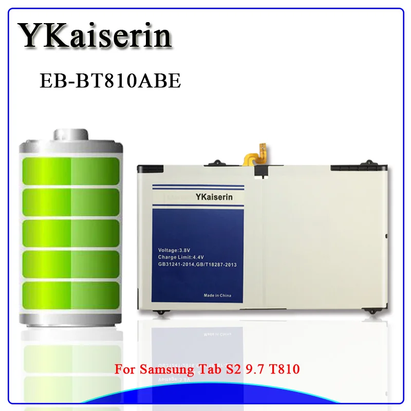 5870 мА/ч, EB-BT810ABA EB-BT810ABE Замена Батарея для samsung Galaxy Tablet Tab S2 9,7 T810 SM-T815 T815 SM-T810 T817A