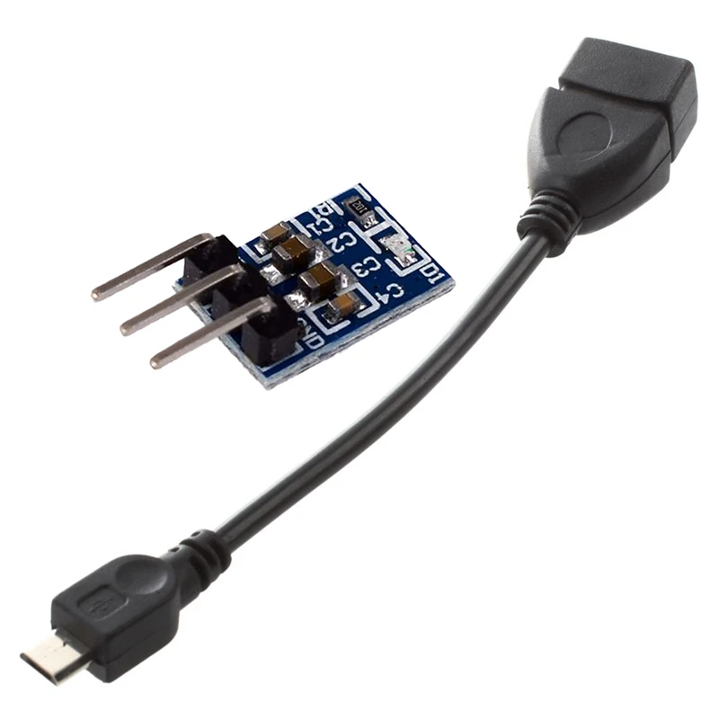 2 шт. электронные аксессуары: 1 USB a 0 мама к Micro B папа кабель адаптер и Ams1117 3.3 Ldo 800 мА