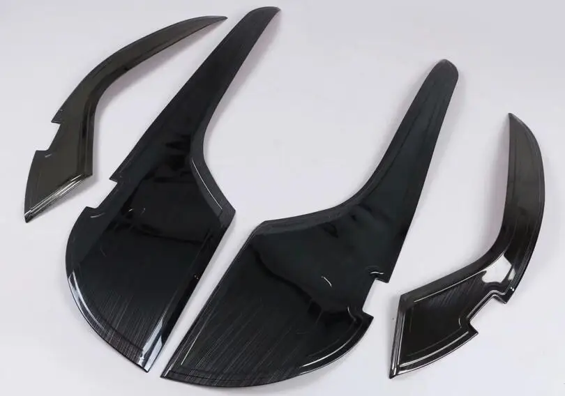 Stainless steel Для Toyota New Camry XV70 автомобильный чехол для стилизации межкомнатных дверей, противоударный коврик, защитная рамка, 4 шт - Название цвета: Stainless steel