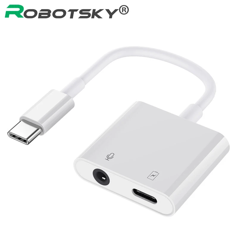 2A Type c to 3 5mm Headphone Jack Charge Adapter Lightning to HDMI HD Cable Adapter For Xiaomi Mi6 For Huawei P20 For Samsung S9