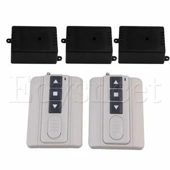 

Inching/Self-lock Wireless 1CH 433MHz Remote Control 12V 3 Receiver