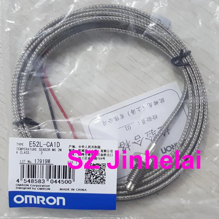 Omron E52L-Ca1D M6 2M Autentico Originale Sensore Di Temperatura Termocoppia Tipo K