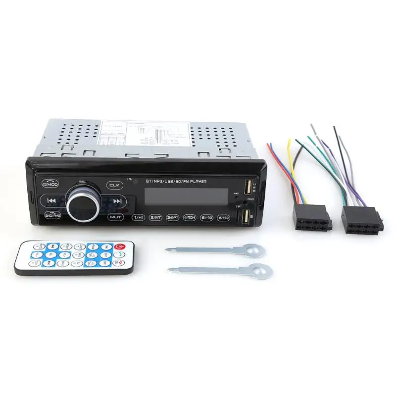 1 DIN сенсорный экран стерео MP3 плеер Bluetooth FM радио в тире головное устройство AUX цифровой медиа приемник