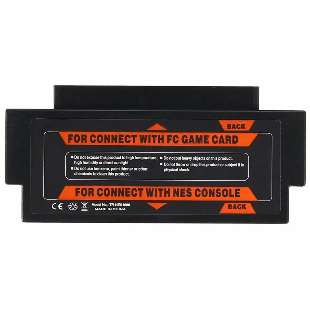 Красная и белая машина Fc 60 Pin к 72 Pin Nes конвертер Fc игровая карта к Nes Fc к Nes конверсионная карта
