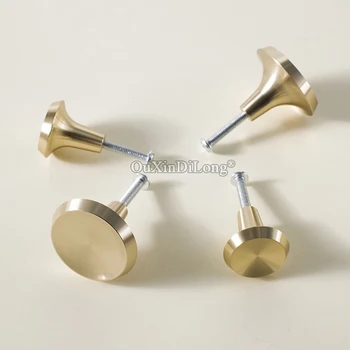 

High Quality 20PCS European Solid Brass Cabinet Door Handles Cupboard Wardrobe Drawer Kitchen Wine Cabinet Pulls Handles & Knobs